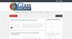 Desktop Screenshot of glasshousetheology.com